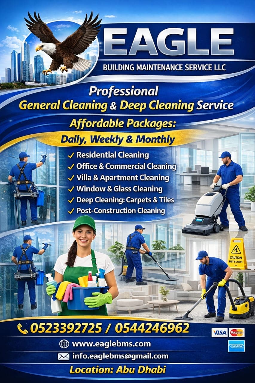 Professional Eagle BMS cleaning service in Abu Dhabi